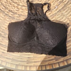 PINK Victoria's Secret Black Lace Bralette